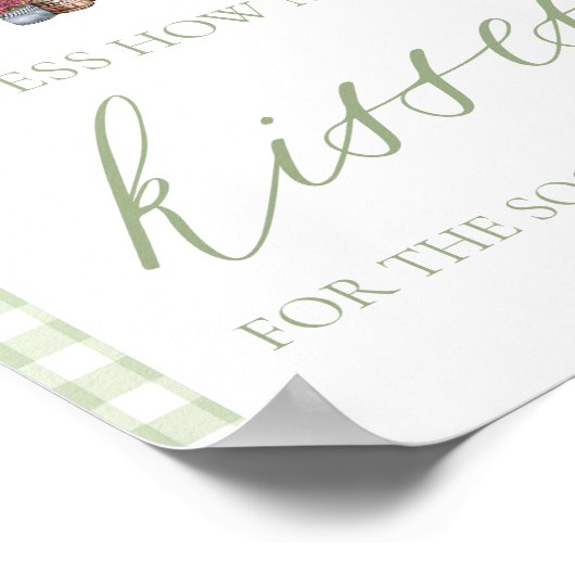 Poster Fresque Hors Du Marché Devine Combien De Baisers S (Coin)