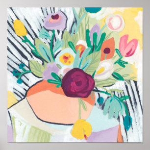 Poster Fréviste Floral II
