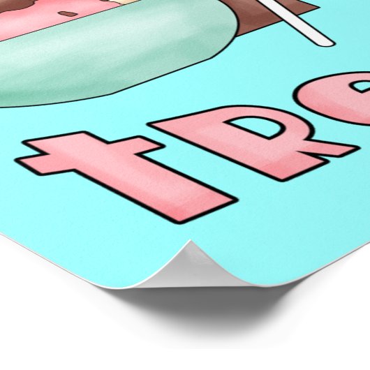 Poster friandises (Coin)