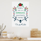 Poster Frida Kahlo | Árbol De La Esperanza (Cuisine)