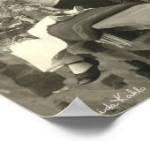 Poster Frida Kahlo avec enfants (Coin)