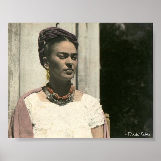 Poster Frida Kahlo Blush Photographie (Devant)