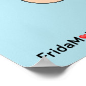 Poster Frida Kahlo | FridaMoji - Un OK (Coin)