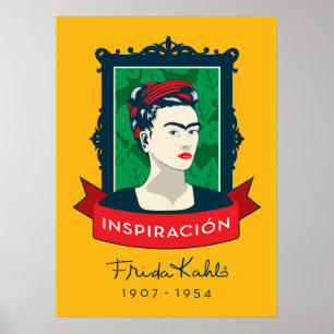 Poster Frida Kahlo Inspiración