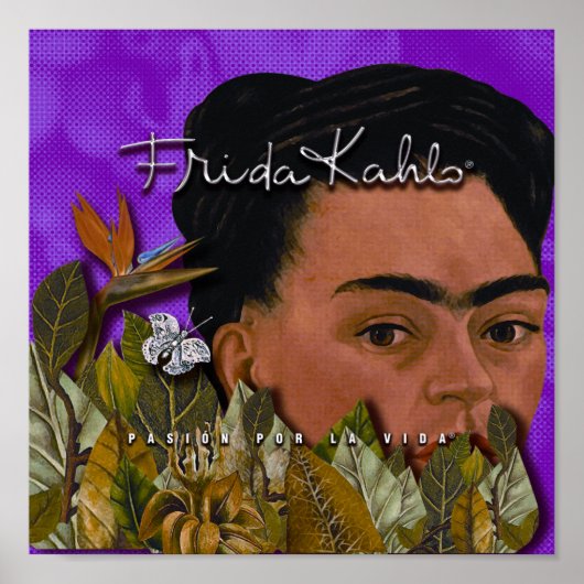 Poster Frida Kahlo Pasion Por La Vida (Devant)