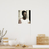Poster Frida Kahlo Portrait textile (Cuisine)