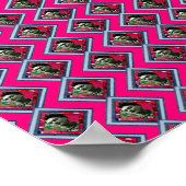 Poster Frida Kahlo Retro Denim Diamond (Coin)