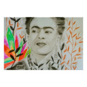 Poster Frida Vibrante (Devant)