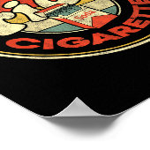 Poster Fridge Cigarette Shirt Just A Fridge Cigarette Gra (Coin)