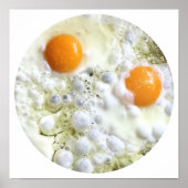 Poster Fried eggs (Devant)