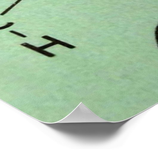 Poster Friedrich August Kekule (Coin)