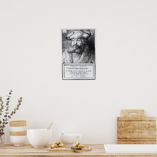 Poster Friedrich III, Electeur de Saxe (Cuisine)