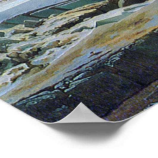 Poster Friedrich - Mer De Glace (Coin)