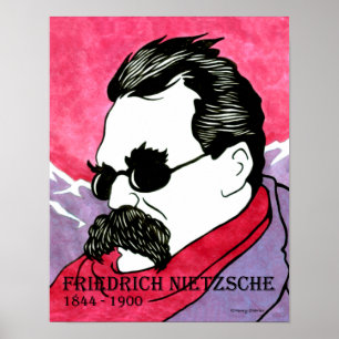 Poster "Friedrich Nietzsche"