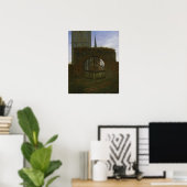 Poster Friedrich - Portail du cimetière (Bureau à domicile)