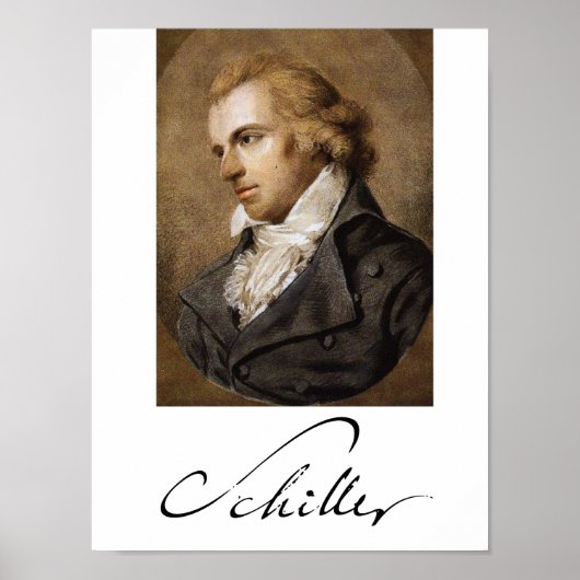 Poster Friedrich Schiller (Devant)