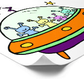 Poster Friendly Aliens (Coin)