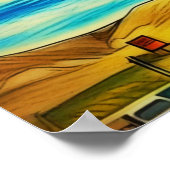 Poster Friendly Encounter - Dragon and Dinosaur (Coin)