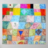 Poster Friendly Game, Paul Klee (Devant)