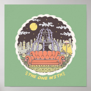 Poster FRIENDS™   Cartoon Fountain