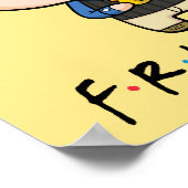Poster FRIENDS™ | Chandler Chibi (Coin)