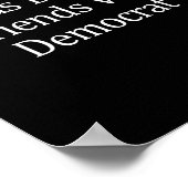 Poster Friends Don't Let Friends Vote Democrat - Long Sle (Coin)