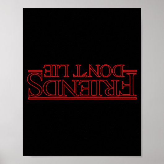 Poster Friends Don't Lie Ide Down  (Devant)