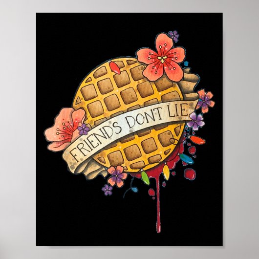 Poster Friends Dont Lie Shirt  (Devant)