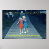 Poster Friends Forever (Devant)