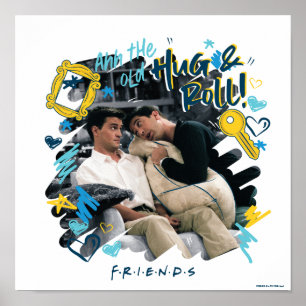 Poster FRIENDS™ L'ancien Hug & Roll