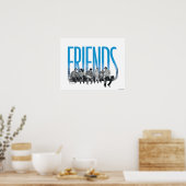 Poster FRIENDS™ | Le Gang (Cuisine)