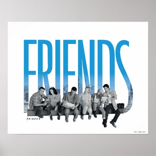 Poster FRIENDS™ | Le Gang (Devant)