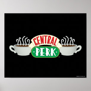 Poster FRIENDS™  Logo Central Perk