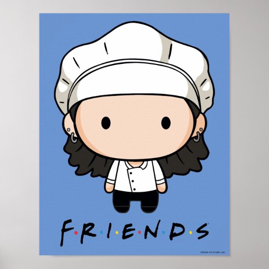 Poster FRIENDS™ | Monica Chibi (Devant)