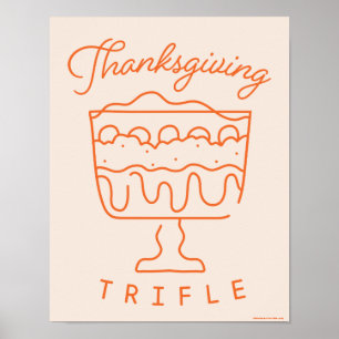 Poster FRIENDS™  Trifle de Thanksgiving