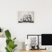 Poster &,'Frigate Cumberland' (Bureau à domicile)