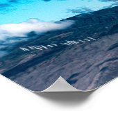 Poster Frigatebird flottant au-dessus de l'affiche océani (Coin)