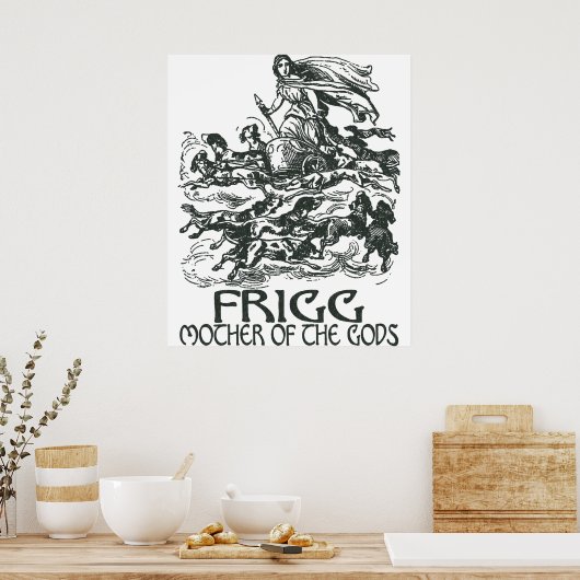 Poster Frigg (Cuisine)