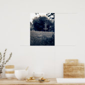 Poster Frisbee Disc Golf Basket (Cuisine)