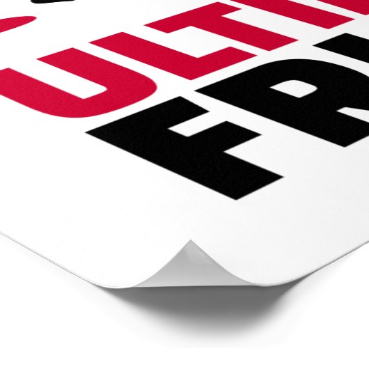 Poster Frisbee ultime (Coin)