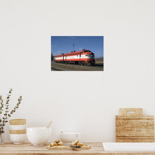 Poster Frisco EMD F-7A (Cuisine)