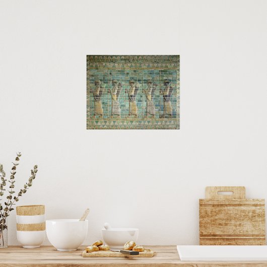 Poster Frise des archers (Cuisine)