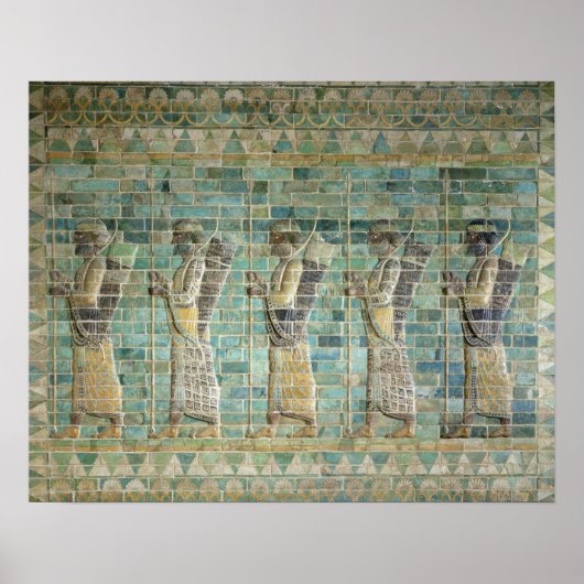 Poster Frise des archers (Devant)