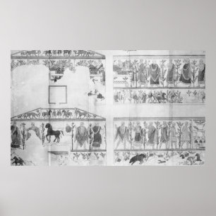 Poster Frise du della Querciola de grotte