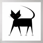 Poster Frisky Cat (Devant)