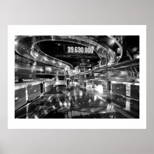 Poster Frissons dans l'affiche de pinball 3D (Devant)