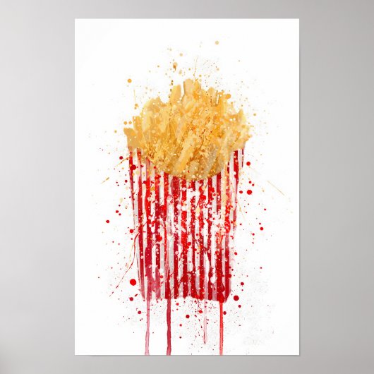 Poster Frites (Devant)