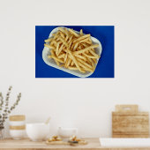 Poster frites britanniques (Cuisine)