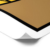 Poster frites françaises (Coin)