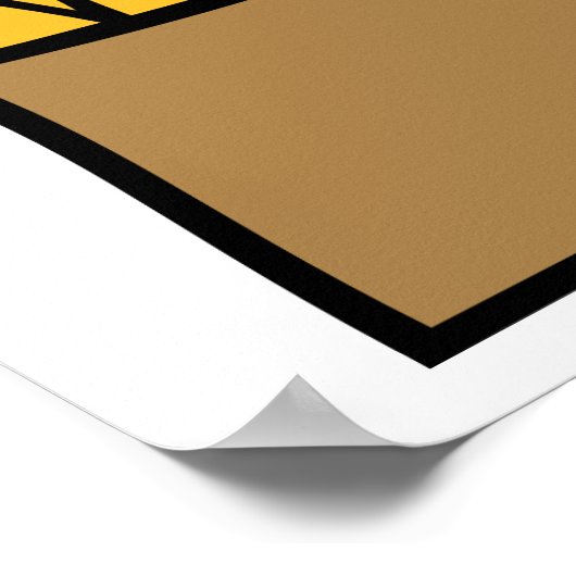 Poster frites françaises (Coin)